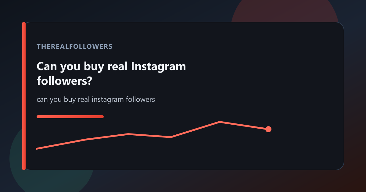 Can you buy real Instagram followers? cover