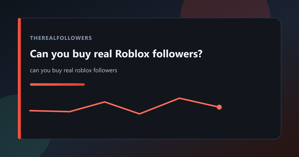 Can you buy real Roblox followers? cover