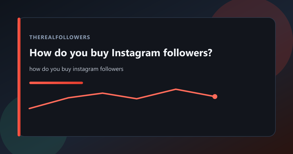 How do you buy Instagram followers? cover