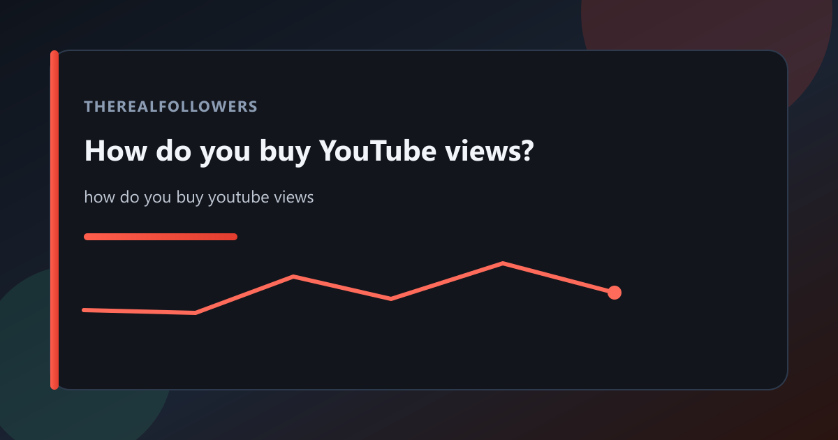 How do you buy YouTube views? cover
