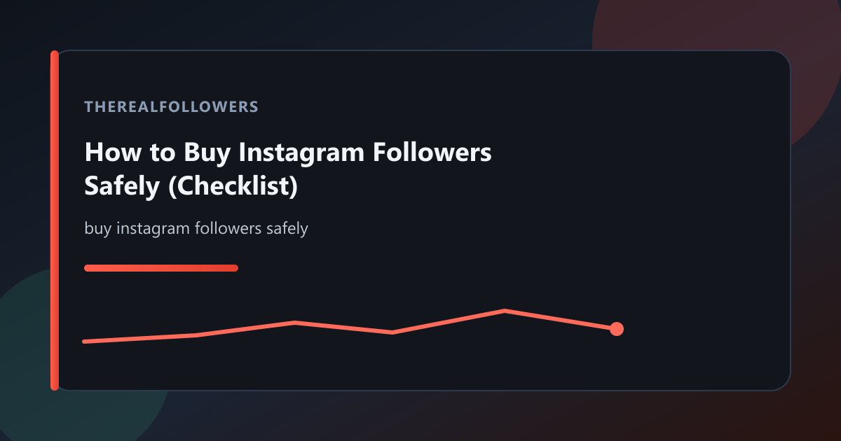 How to Buy Instagram Followers Safely (Checklist) cover