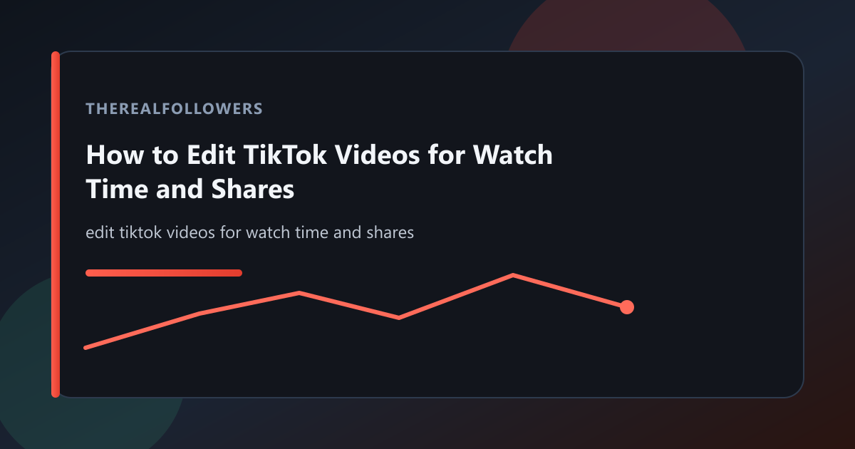 How to Edit TikTok Videos for Watch Time and Shares cover