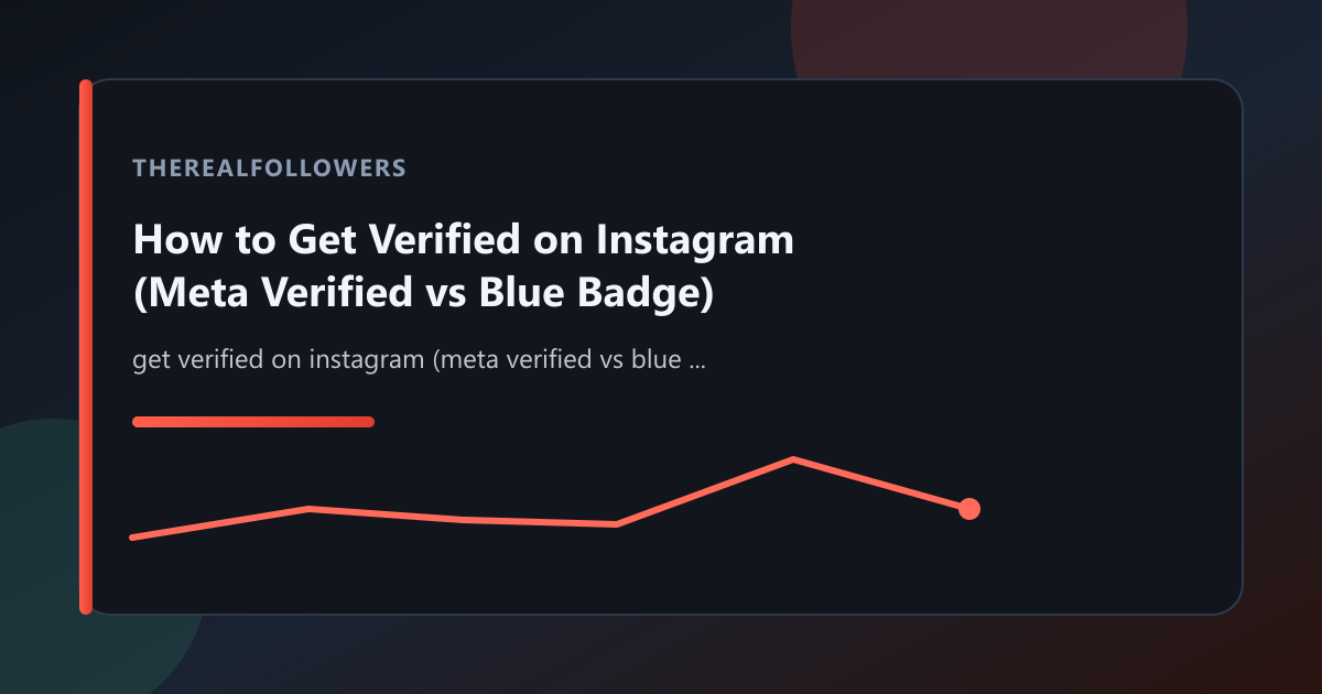 How to Get Verified on Instagram (Meta Verified vs Blue Badge) cover