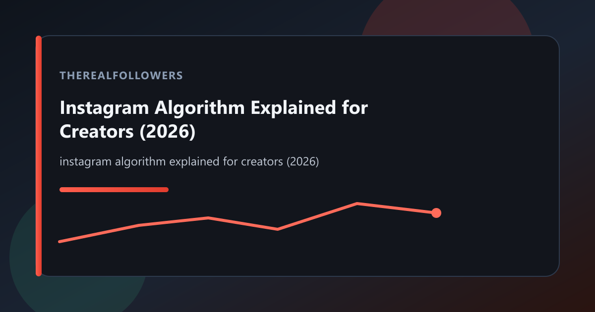 Instagram Algorithm Explained for Creators (2026) cover