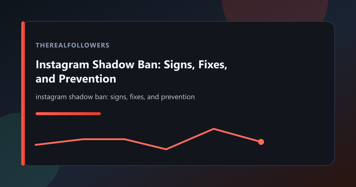 Instagram Shadow Ban: Signs, Fixes, and Prevention cover
