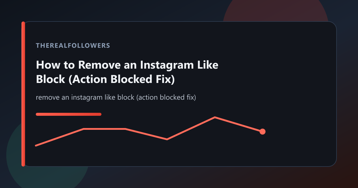 How to Remove an Instagram Like Block (Action Blocked Fix) cover