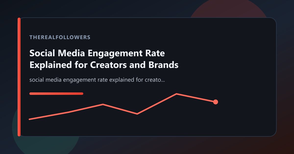 Social Media Engagement Rate Explained for Creators and Brands cover