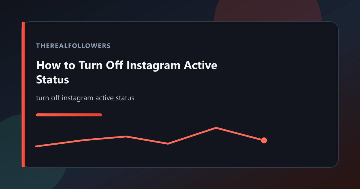 How to Turn Off Instagram Active Status cover