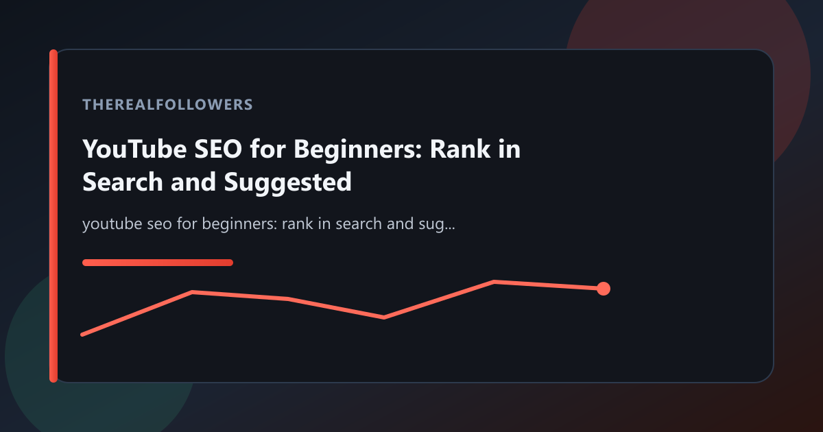 YouTube SEO for Beginners: Rank in Search and Suggested cover